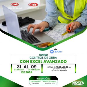 Control de Obra con Excel Avanzado