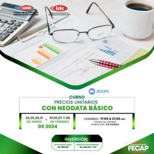 Precios unitarios con NEODATA básico