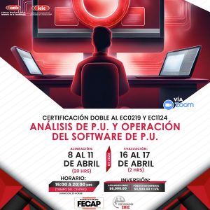 ANÁLISIS DE P.U Y OPERACIÓN DE SOFTWARE P.U