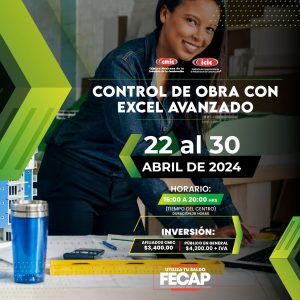 CONTROL DE OBRA CON EXCEL AVANZADO