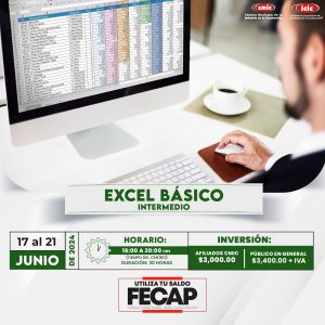 EXCEL BÁSICO INTERMEDIO