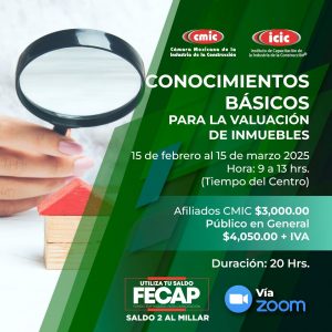 CONOCIMIENTOS BASICOS PARA LA VALUACION DE INMUEBLES